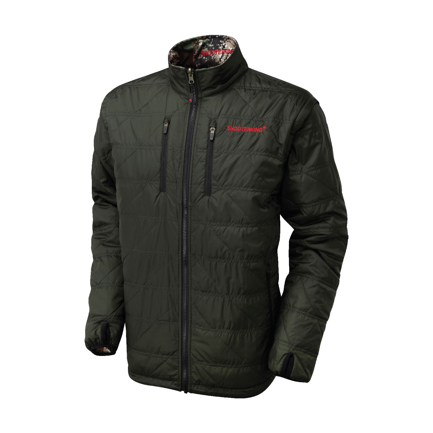 ShooterKing Digitex Reversible Jacket Digital Camo/Dark Olive Men